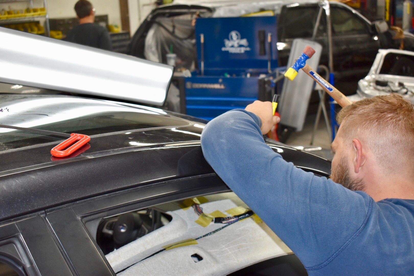 Paintless dent repair